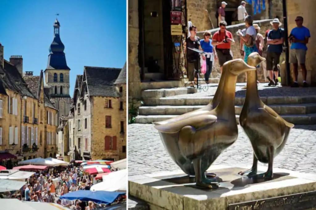 Appartement La Couronne Sarlat-la-Canéda Kültér fotó