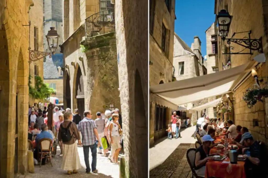 Appartement La Couronne Sarlat-la-Canéda Kültér fotó